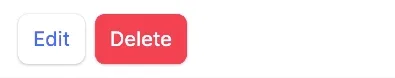 Delete button spinning